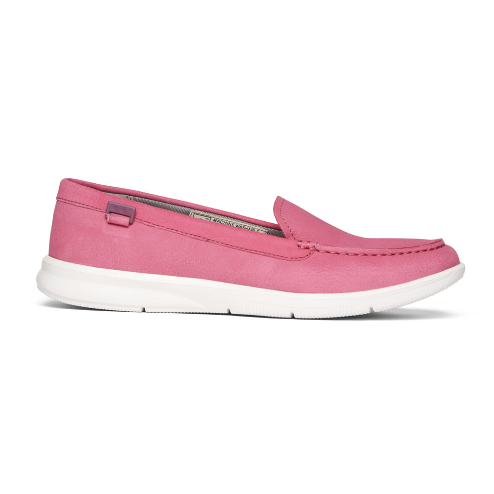 Mocassins Rockport Mulher Rosa - Ayva Washable - 06139ATPN